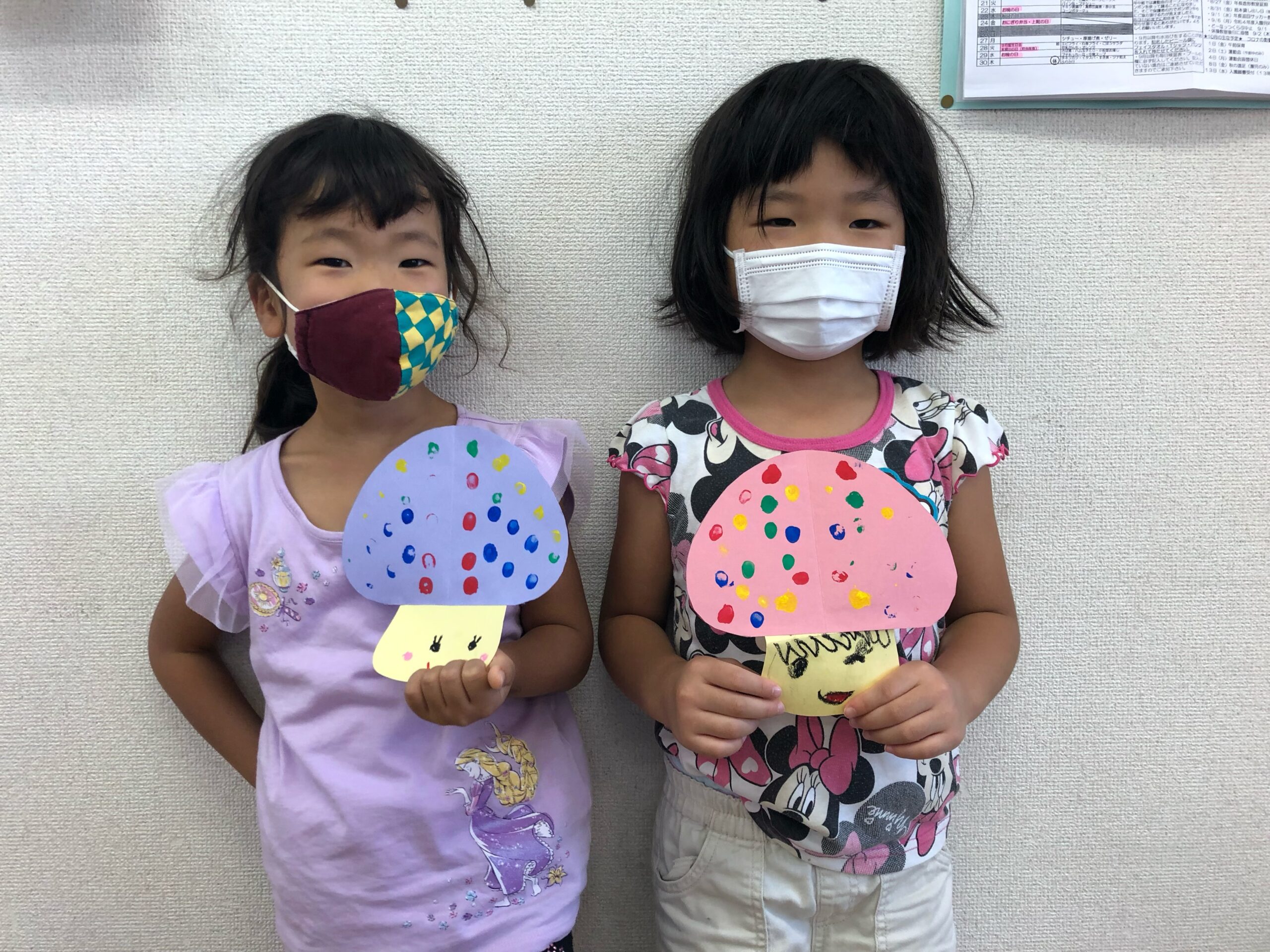 きのこの製作をしました！(年中組)