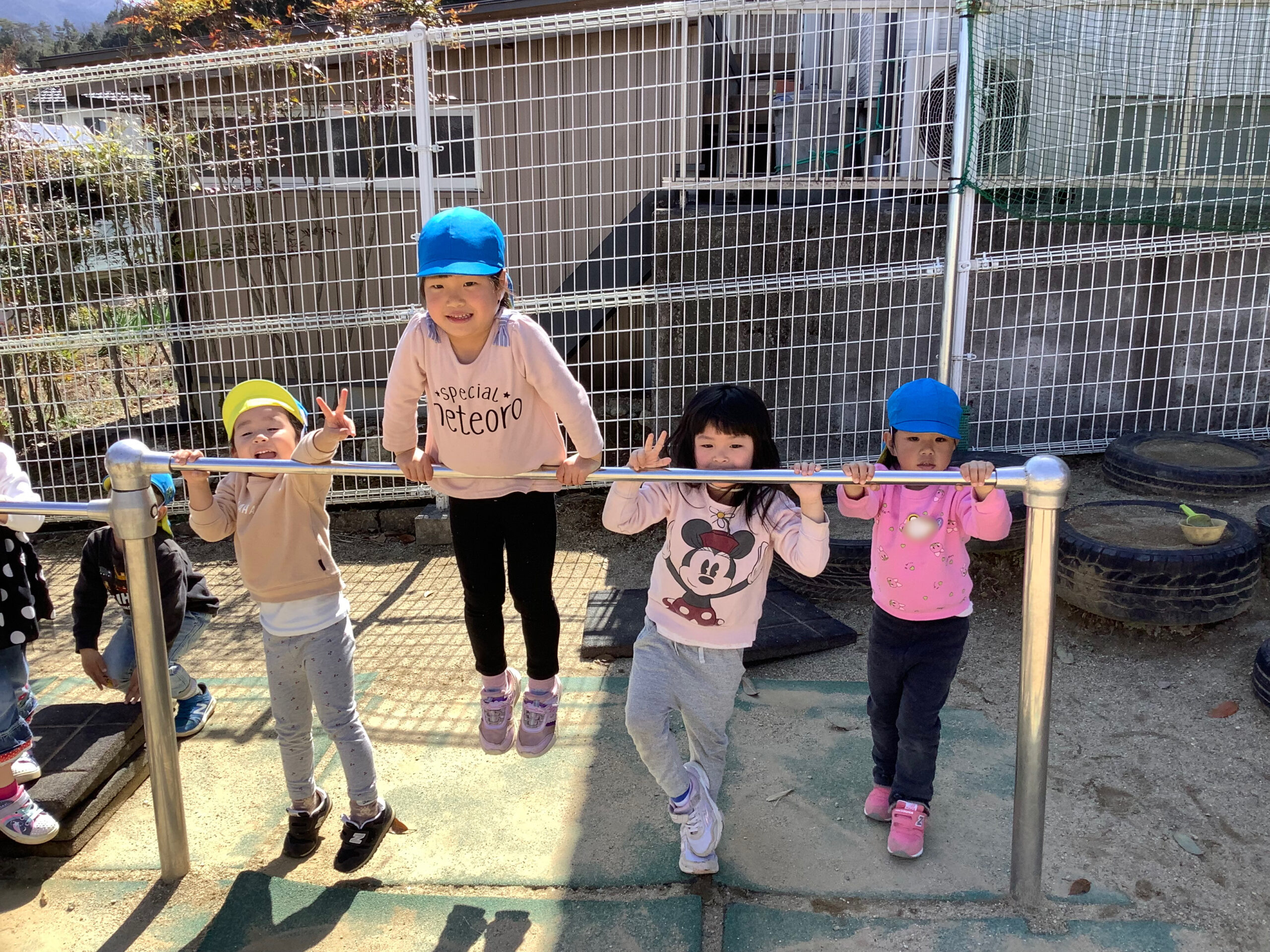 外遊び楽しんでます！