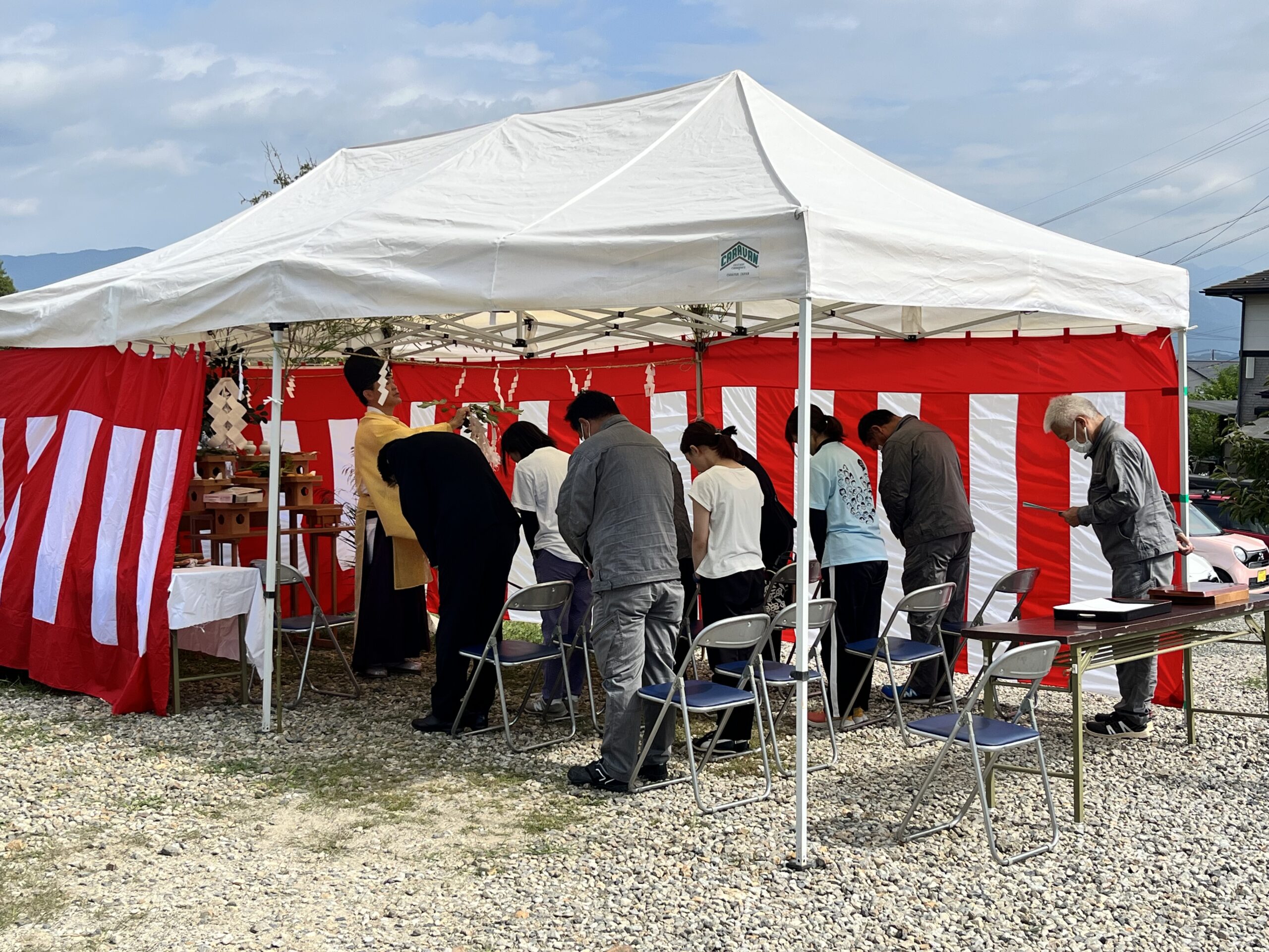 地鎮祭を行いました！