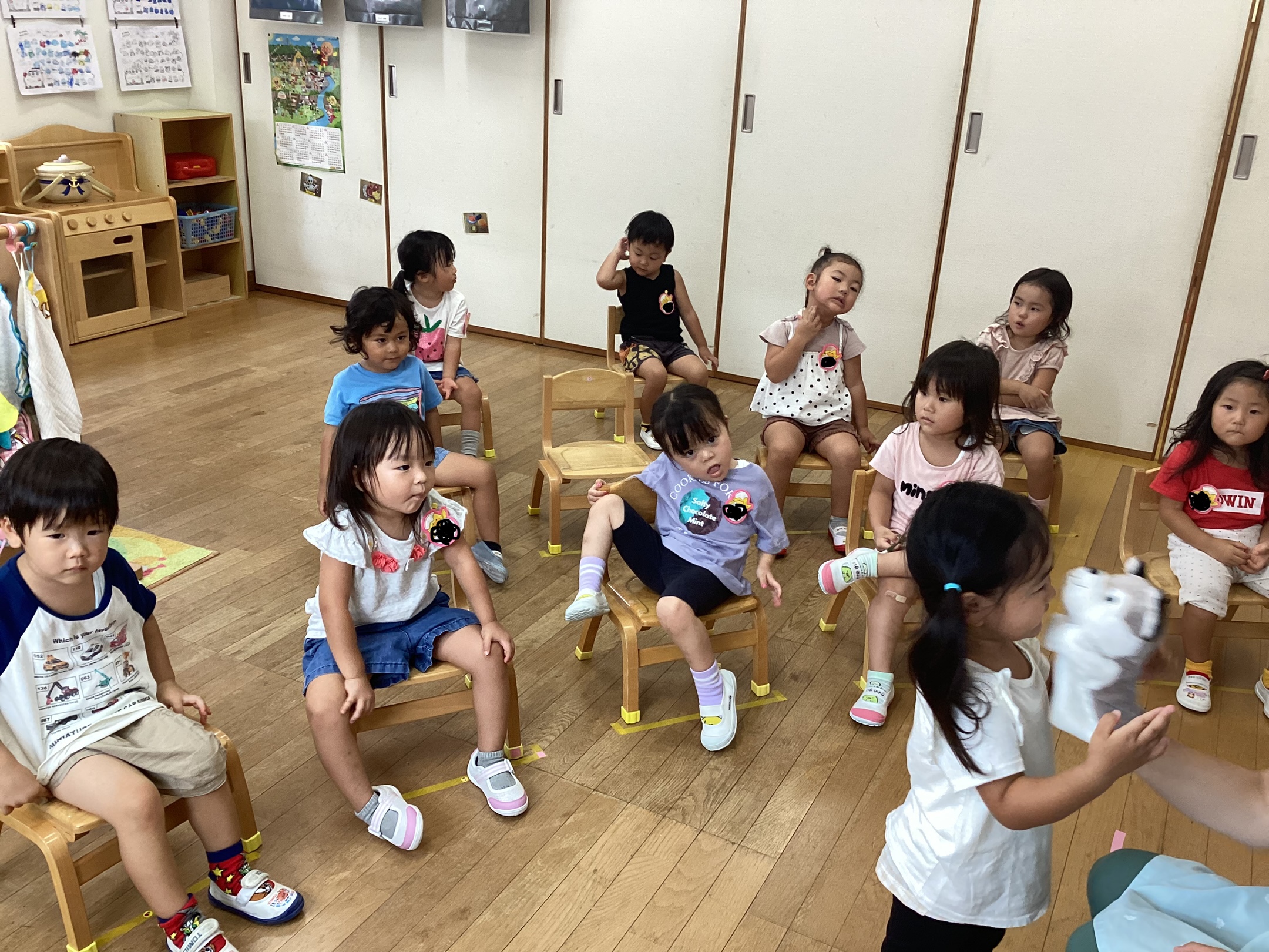 たんぽぽ組に新しいお友達が増えました！