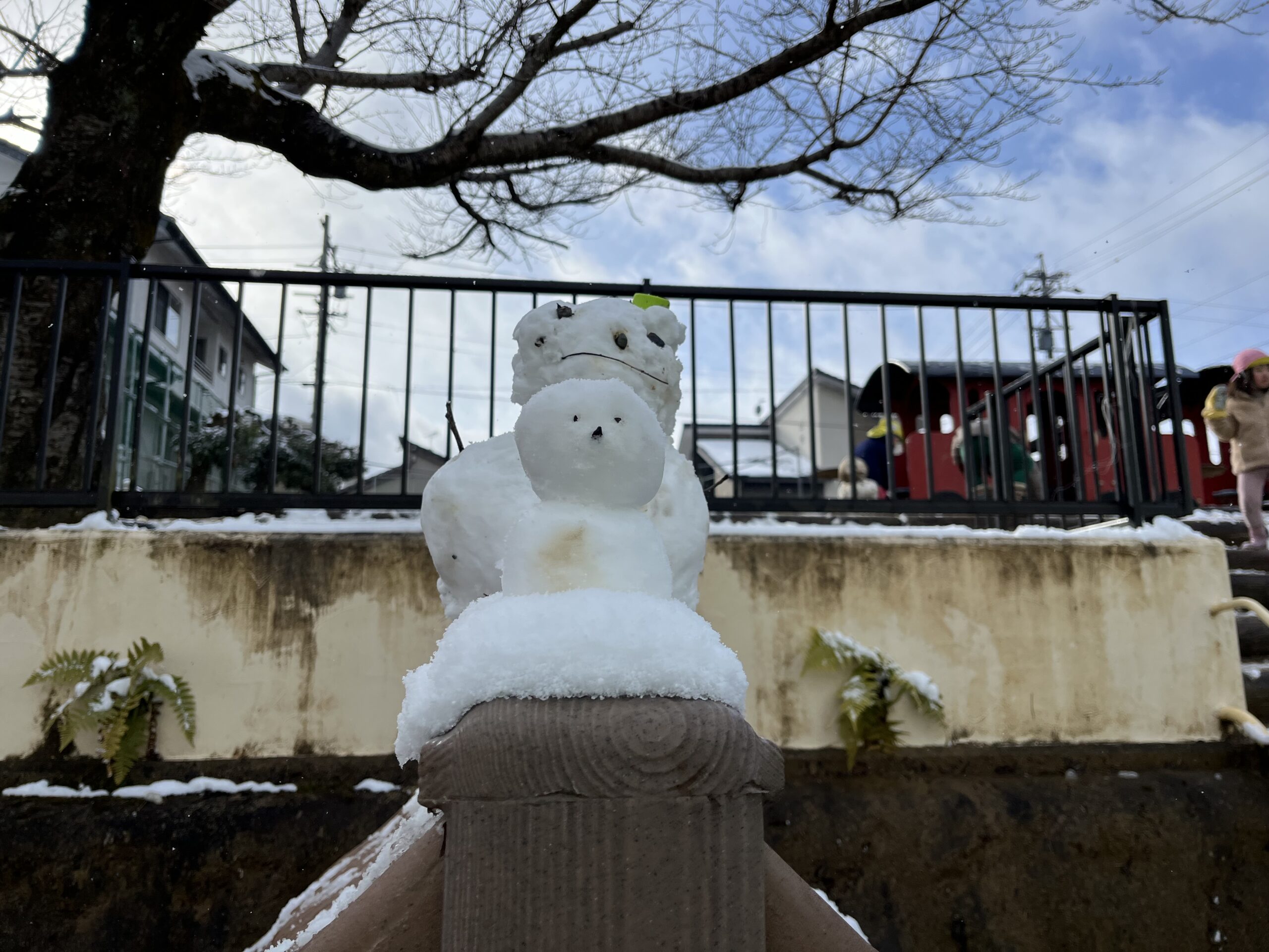 雪遊び楽しいね‼︎