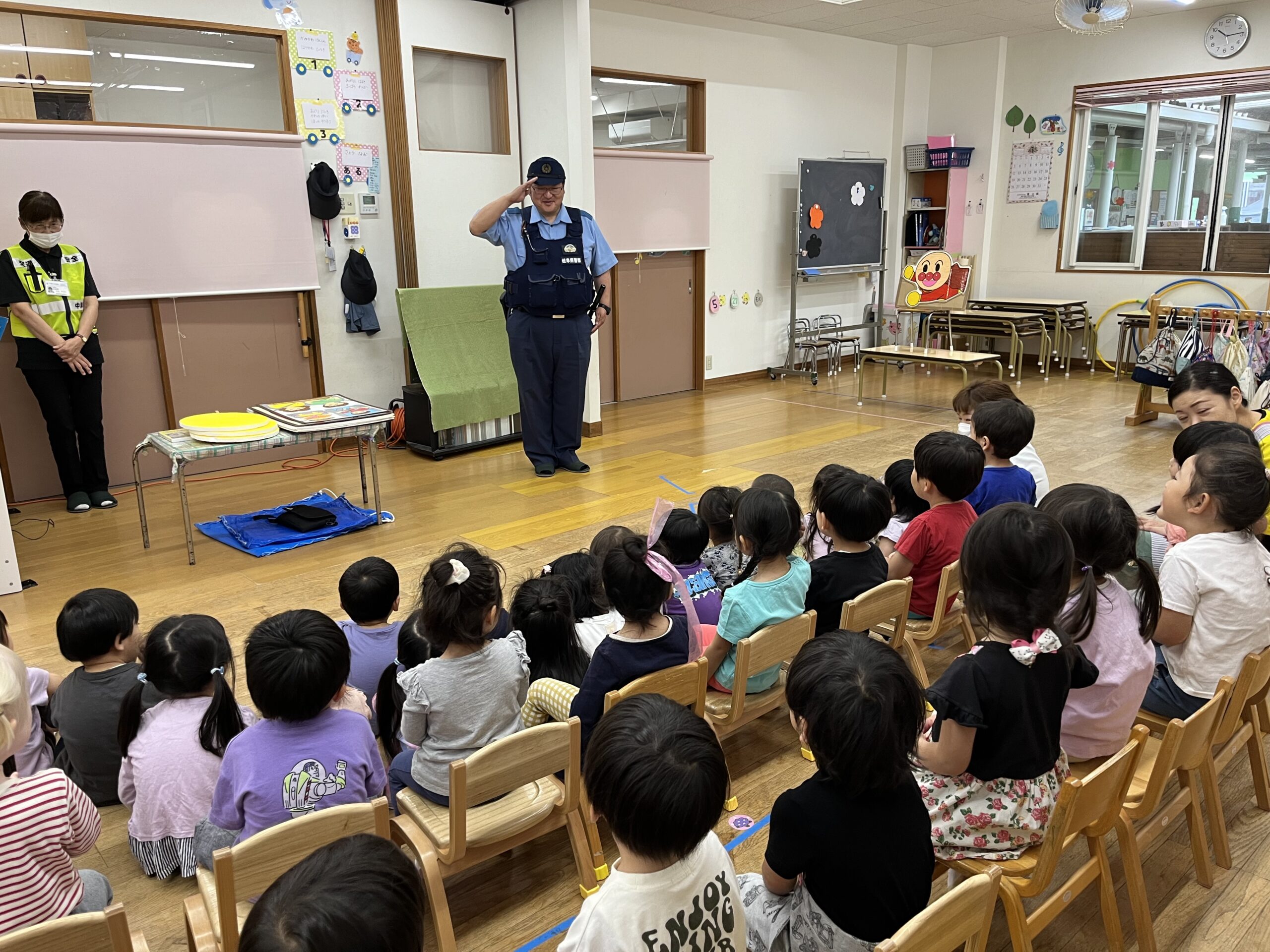 交通安全教室をしました