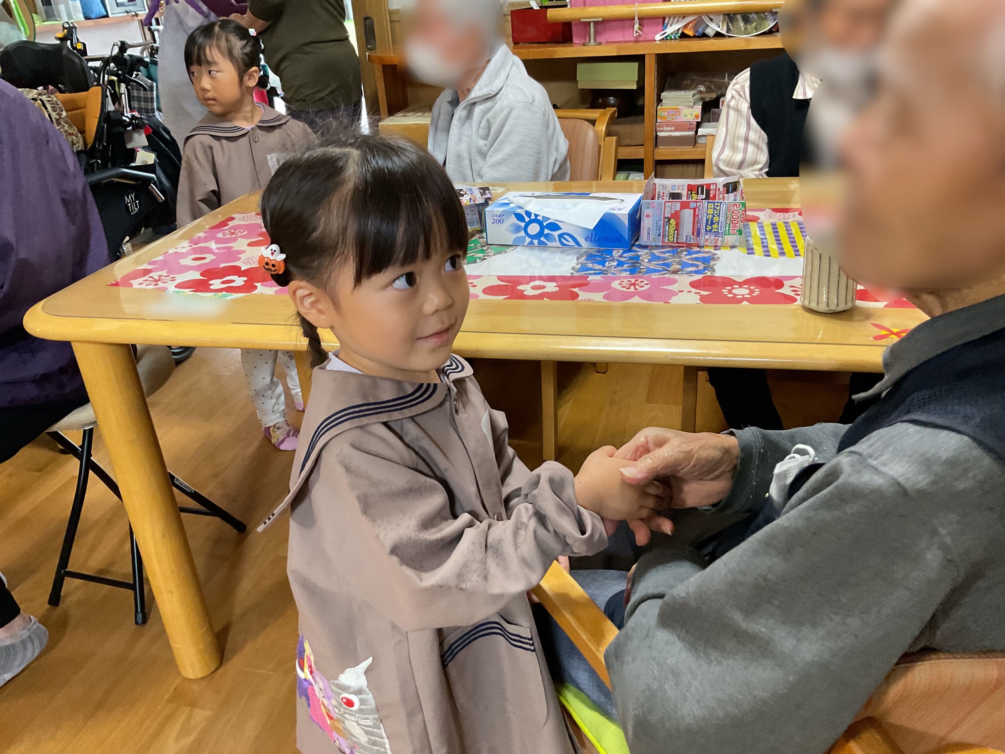 地域の方との交流を楽しみました❗️