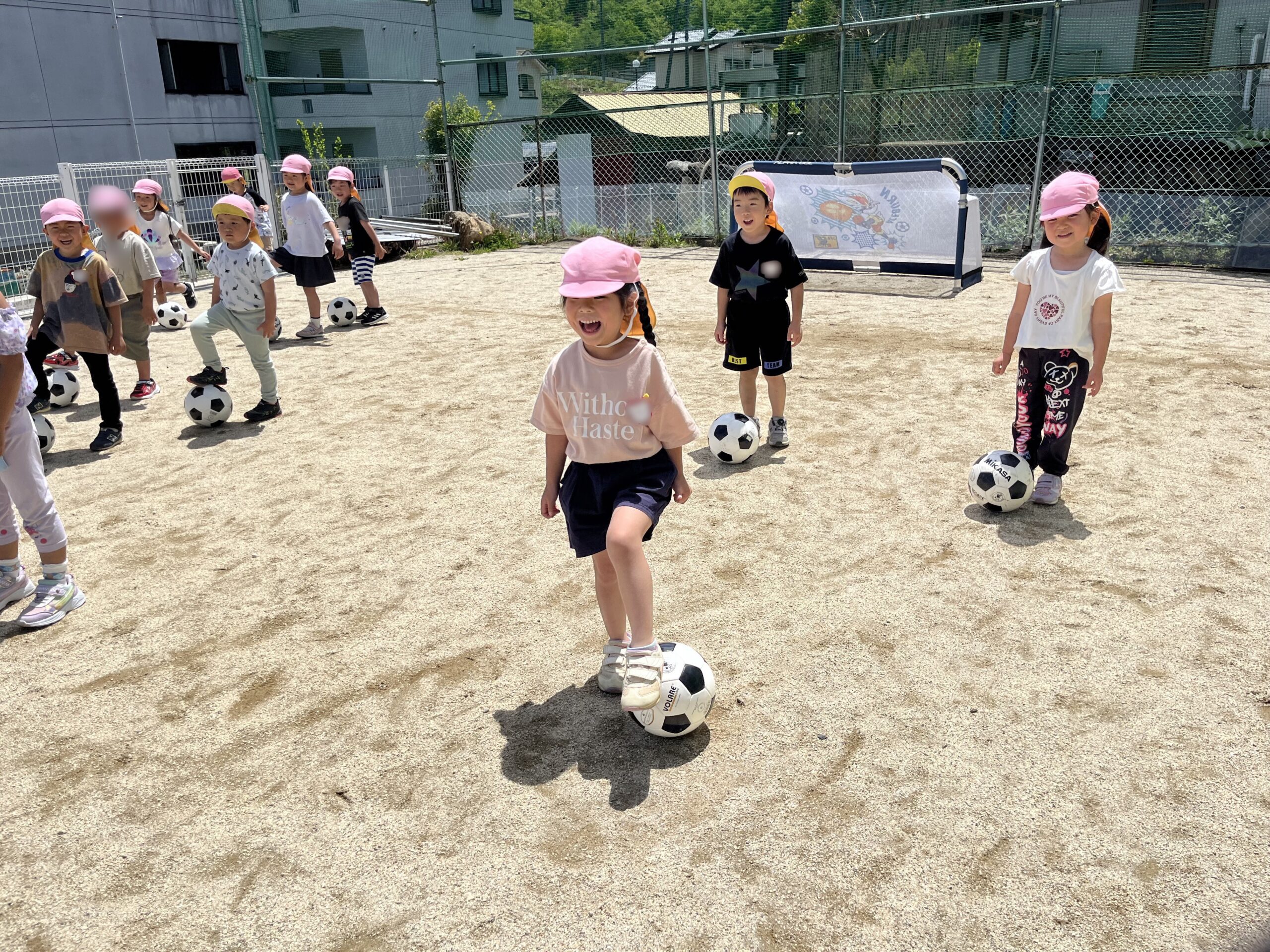 年長組　サッカー教室⚽️