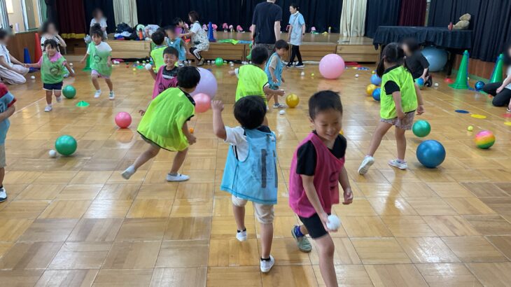 【年長組】ボールスポーツ教室