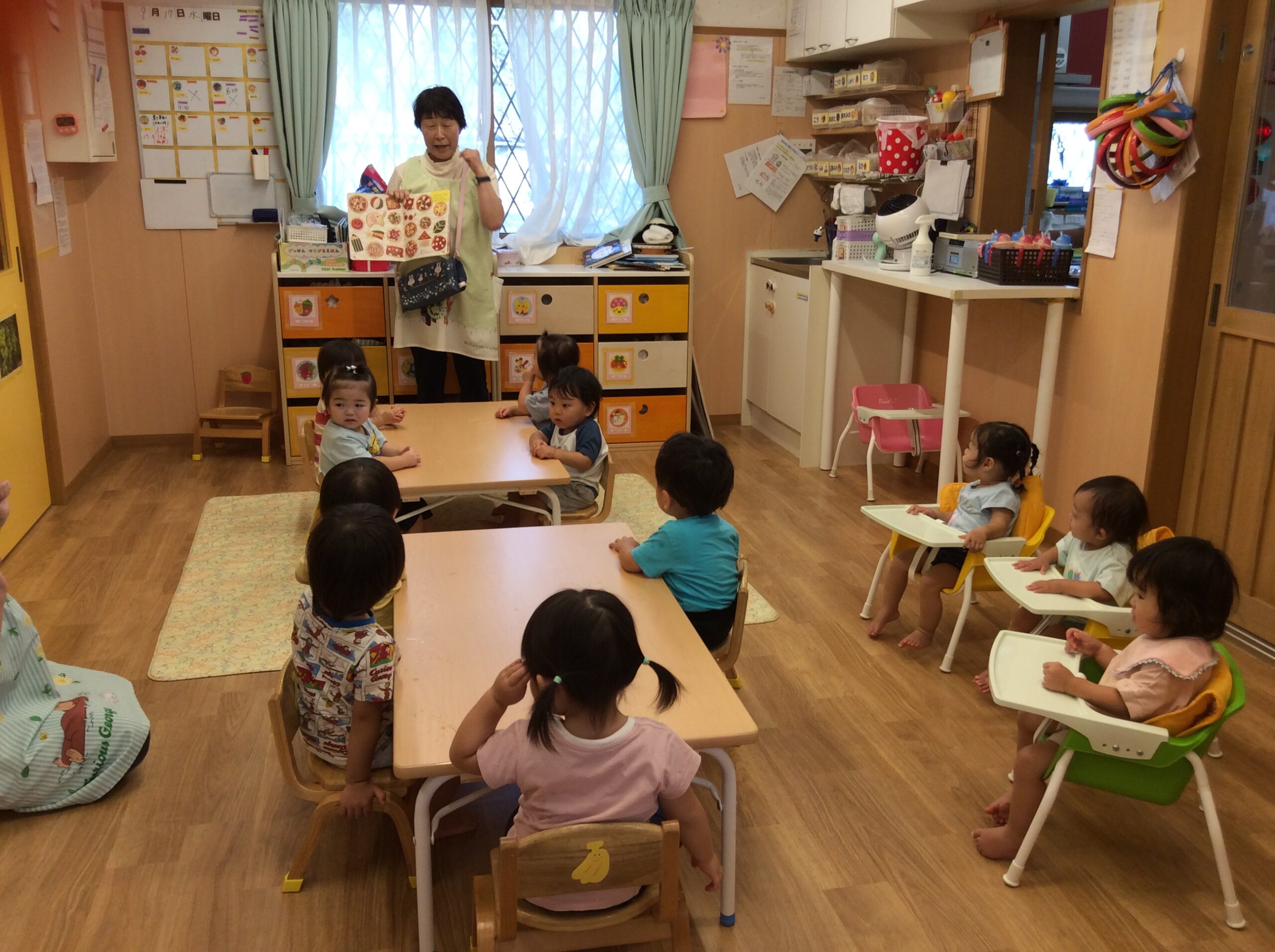 9月の食育【未満児組／0、1歳児】