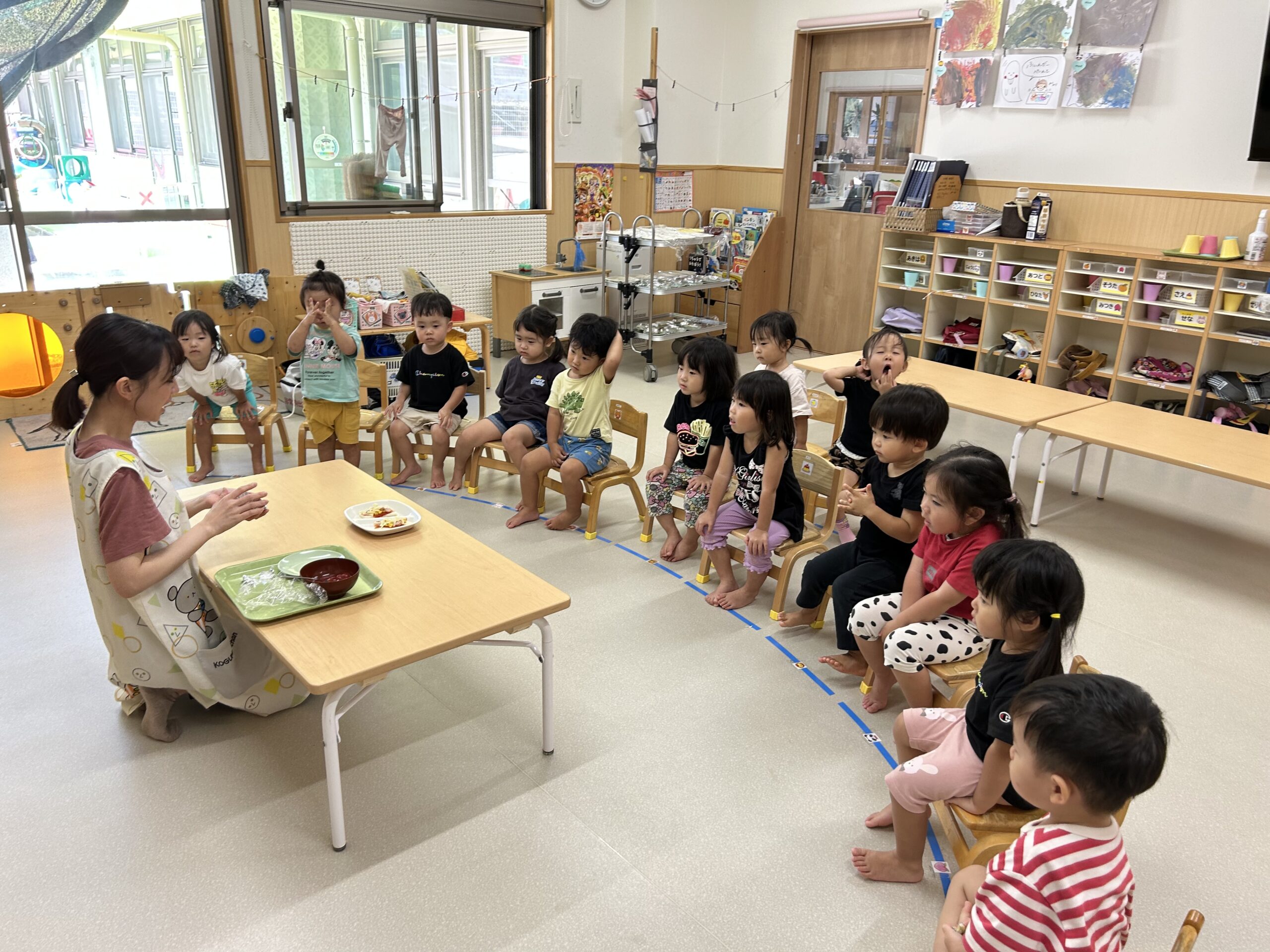 9月の食育【未満児組／２歳児】