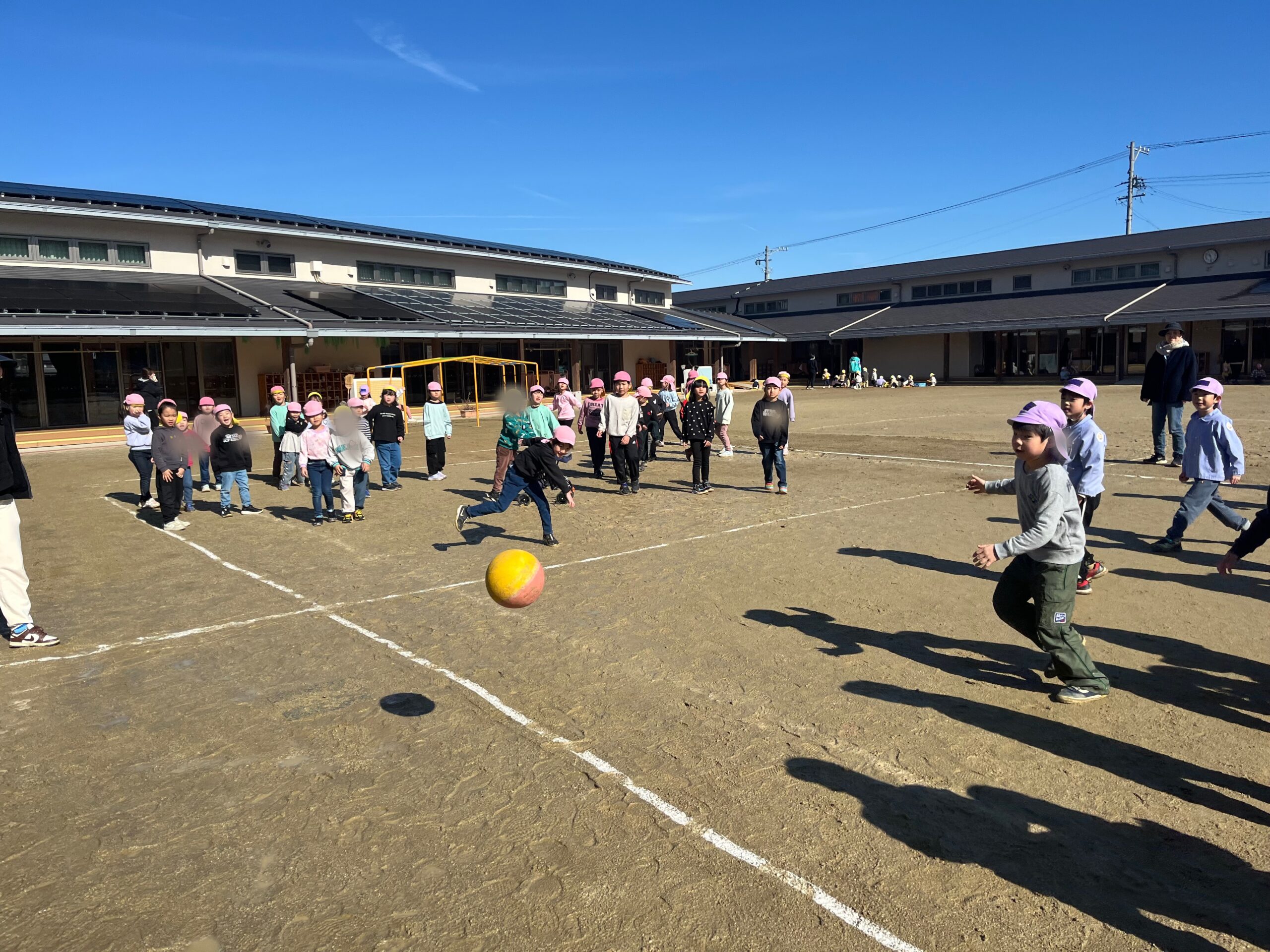 ドッチボール交流会【年長組】