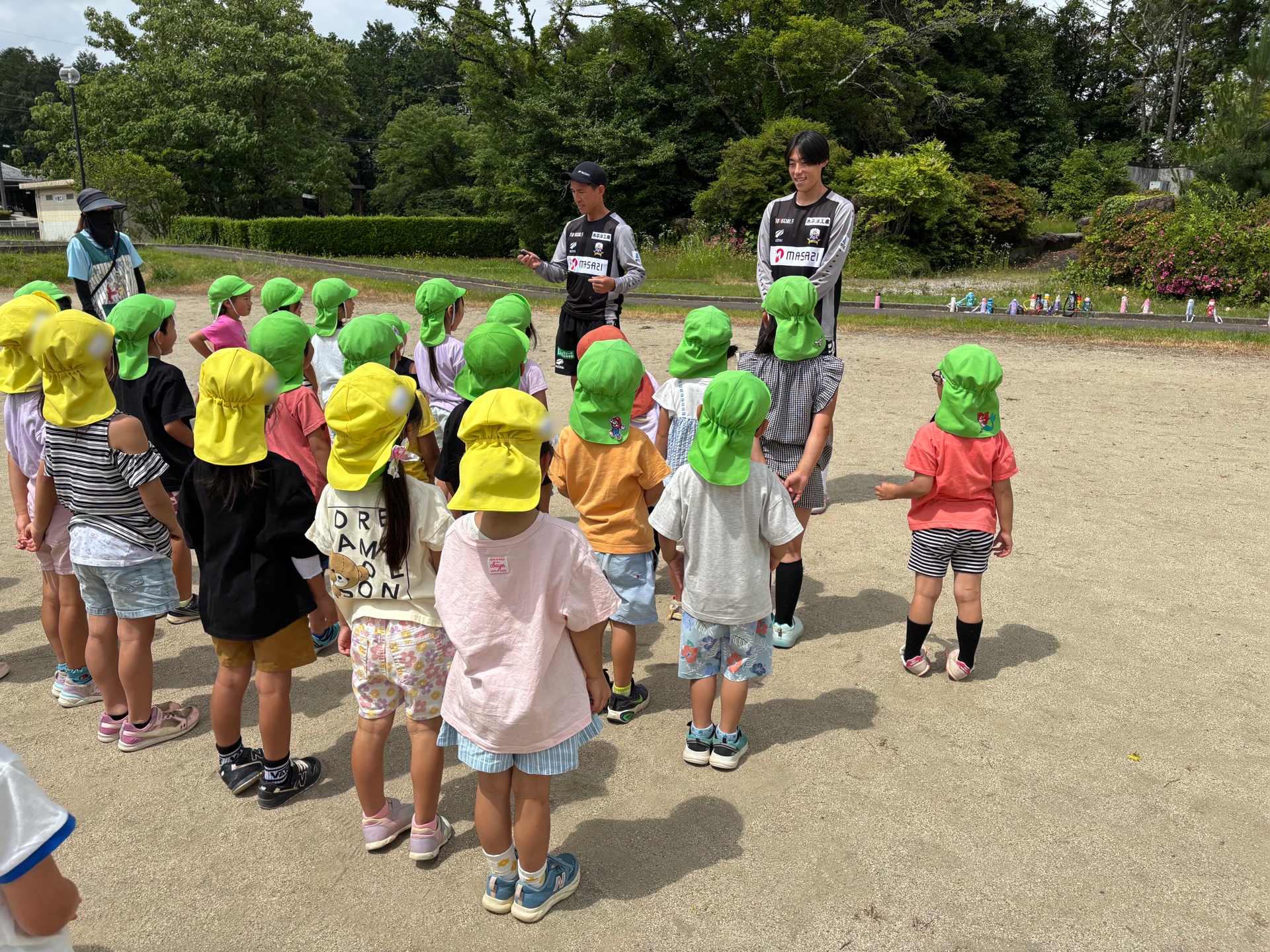 FC岐阜のサッカー教室