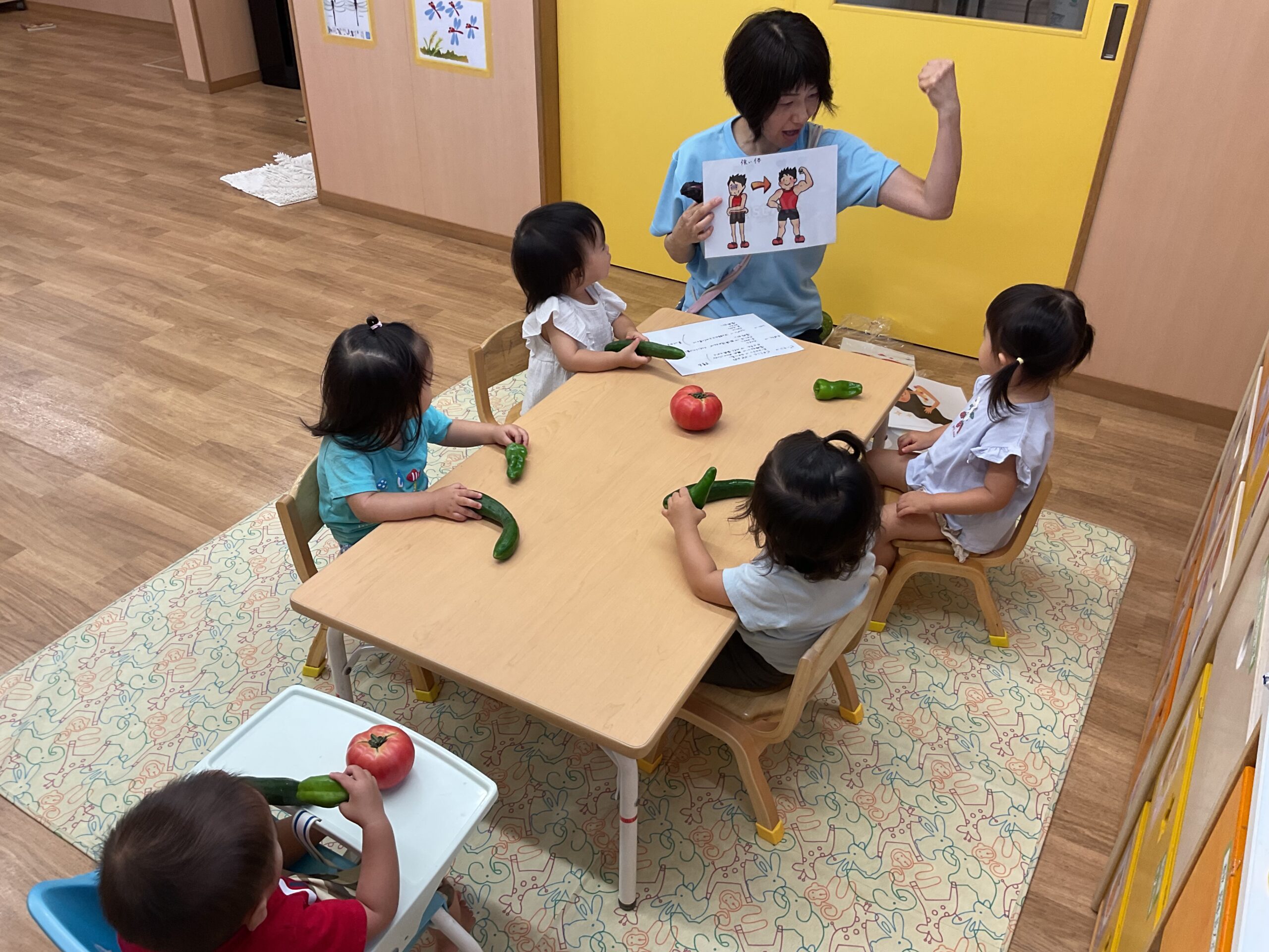 【未満児クラス】食育の様子