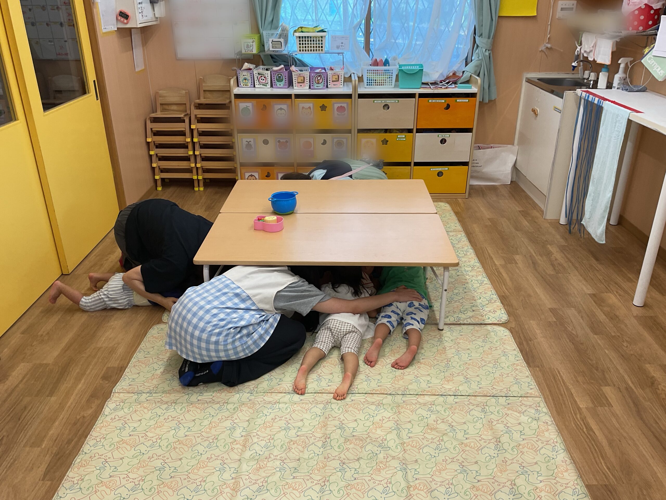 命を守る訓練を行いました